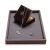 Import Digu black walnut jewelry storage tray Ring earrings necklace jewelry display tray Window display props from China
