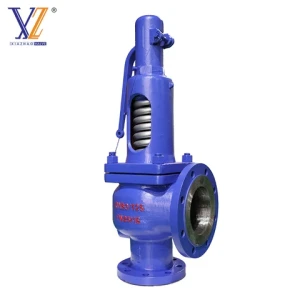 DIN Standard Wholesale Gas Storage Tank Boiler Steam Spring Load Flange Steam Water Safety Relief Valves DN80/125