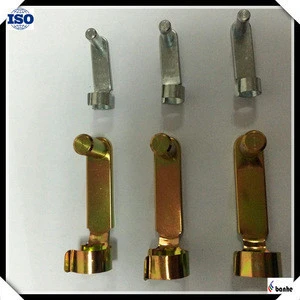 DIN71752 standard Fork joint folding spring bolt with zinc plated