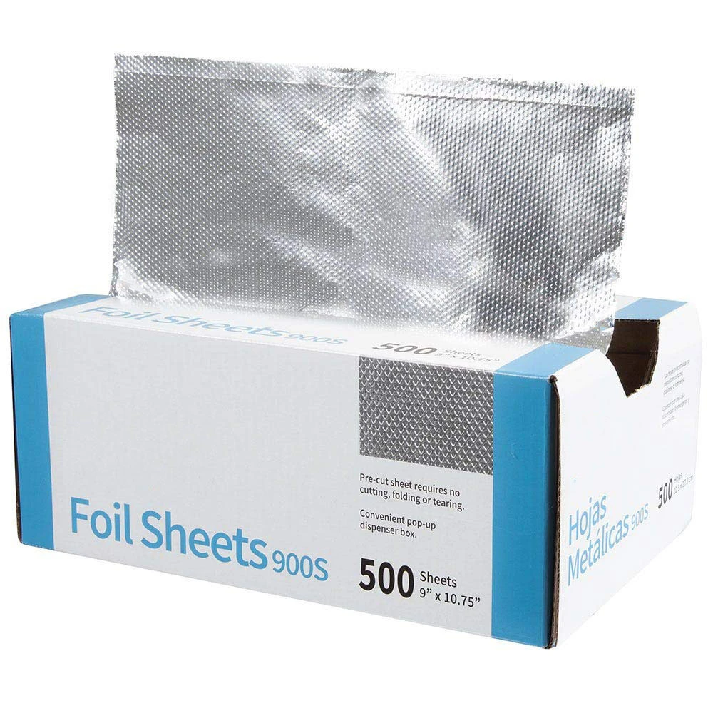 Disposable Aluminum Foil Pop-up Sheets Household Food Grade Aluminum Foil Pop-up Sheets