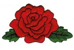 Diy Roses Patches For Clothing Embroidered Patch Applique Patches Sewing Accessories Badge Stickers For Clothes