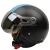 Import DOT Certificate leather Motorcycle helmet with colored lens from China