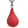 Double End Boxing Speed Ball PU Leather Hanging Inflatable Punching Bag Ball