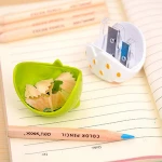 Double-hole cartoon owl manual pencil sharpener