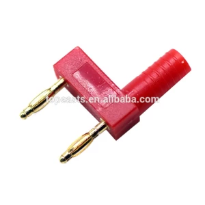 Double lantern type electrical terminals parallel 4mm banana plug Connector