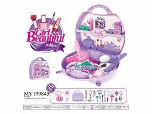 dresser beauty toy kids play makeup set with music and light
