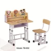 DT-A001 wooden cheap children bedroom set made in china desk and chairs student study table chair school furniture