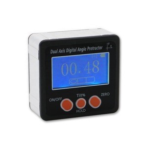 Dual axis Digital Protractor Inclinometer with magnet Digital angle level Box with Magnet digital angle gauge