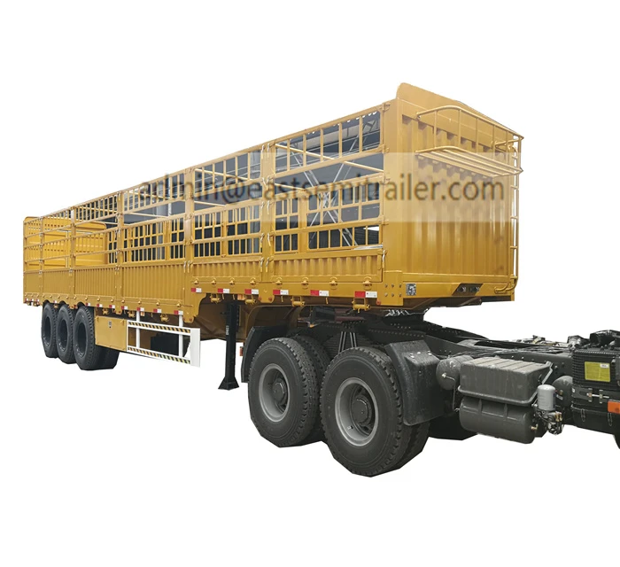 EAST 3 Axles Long Vehicles, Cargo Stake Truck Trailers