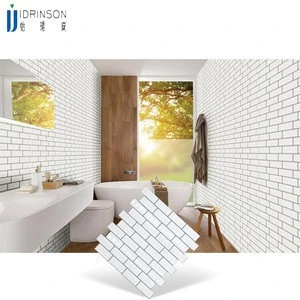 Easy DIY with Waterproof Wall Sticker Kitchen Tiles 12&quot;*12&quot; For Home Decoration
