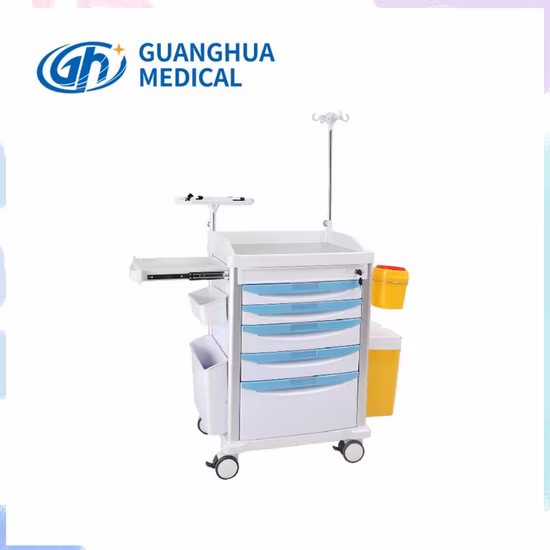 Easy to Operate Hospital ABS Cart Medical Vehicle