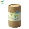 Eco-friendly food packaging box custom apparel packaging paper tube , round paper tea box with your logo