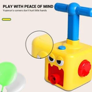 Education Science Experiment Toy Inertial Power Balloon Car Toy Puzzle Fun Inertial Power Car Balloon Toys for Children Gift