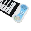 Electronic Music in English Roll up Piano 49keys Educational Kids Computer Piano musical high quality soft keyboard piano price