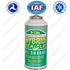 Empty 114ml Can for R134a lubricants oil without discharging system