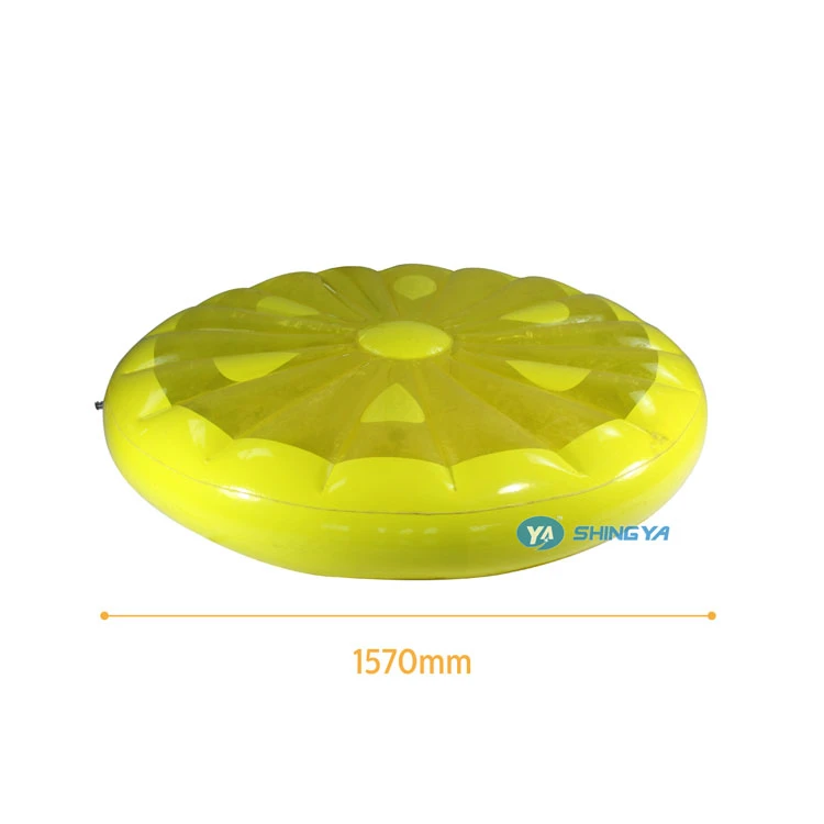 EN ISO15649 testing giant inflatable lemon pool float