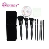 ENERGY 8Pcs Black High Quality Professional Makeup Brush Set Beauty Personal Care Makeup Tools Synthetic Hair Makeup Brush