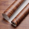 Entertainment decorative waterproof household sdhesive wall paper roll wood grain adhesive wallpaper