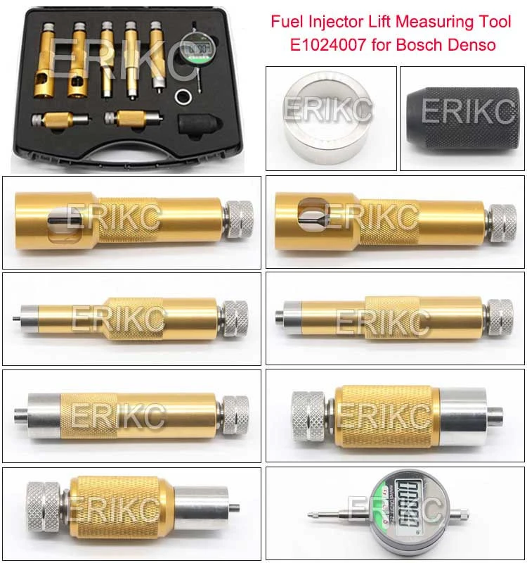 ERIKC E1024007 lift measurement tool common rail injector lift measuring tool diesel injection measuring repair tool