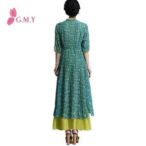 Ethnic Clothing Womens Vintage Slim Color Block long sleeve maxi dresses turkey