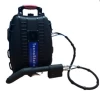 EU certified powerful electrostatic spray, electrostatic backpack sprayer. Portable equipment autonomous with batteries sprayer