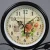Import European Pastoral Style Garden Decoration Wought Iron Floor Clock from China