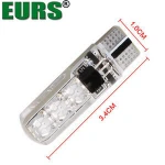 EURS None polarity RGB remote control 5050 Canbus shenzhen auto electrical system 12v t10 5W led silicone bulb plate smd light
