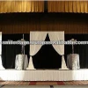Event backdrop pipe and drape system, stand for trade show fair equipement
