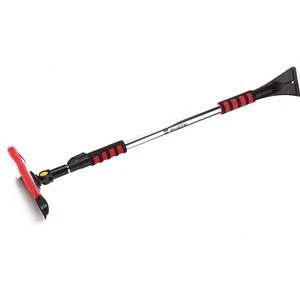 Extendable Telescoping Snow Brush with ice scraper for car