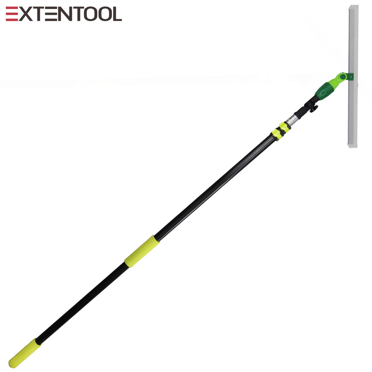 Extentool Custom-length Long Handle Telescopic Pole Window Cleaning Kit Cleaner Wiper Cleaning Squeegee