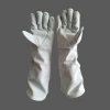 Extra Long Split Cowhide Leather Welding Gloves Perfect Heat And Cut Resistant Gloves