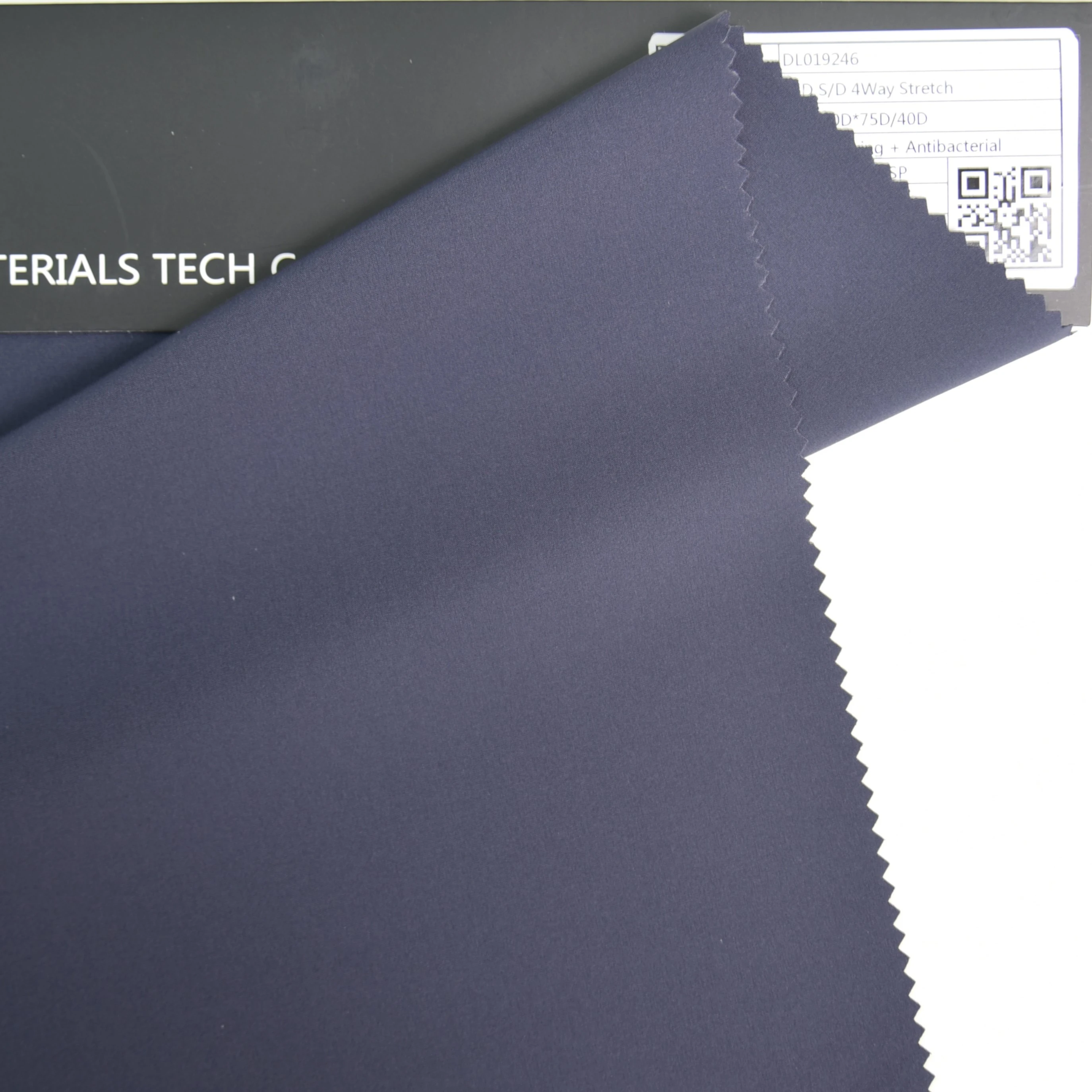 Fabric Cloth Grey Anti-biosis Fabric Woven Plain Hot Sell Waterproof Spandex 100% Polyester Plain Dyed Water Resistant Dark Grey