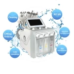 Face Beauty Equipment 6 In 1 H2O2 hydra aqua  facial machine  Water Oxygen Jet Peel Facial Hydra Salon Facial Machine