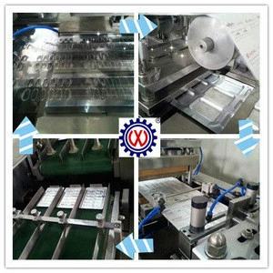 Facial Mask And Condom Blister Packing Machine DPP-350A