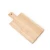 Import Factory cheap hot sale Rectangle Rubber Wood Cutting Board with Handle Wooden Serving Boards for kitchen from China