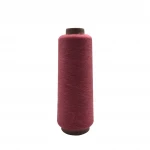 Factory custom blended 70%acrylic 27%polyester  3%spandex yarn  hand knitting yarn