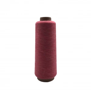 Factory custom blended 70%acrylic 27%polyester  3%spandex yarn  hand knitting yarn