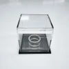 Factory customized  clear acrylic golf ball display box case stand