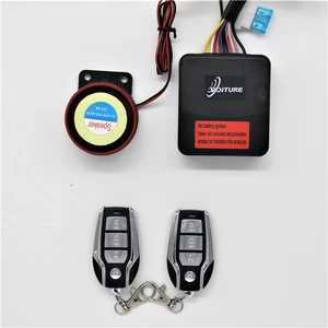 factory direct sales anti-burglary motorcycle alarm system kits with remote control alarm device motorcycle accessories