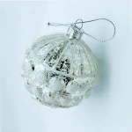 Factory OEM Creative Product  Hanging Glass Christmas Decoration supplies