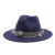 Import Factory Outlets Hot Sale Fashion Luxury Jazz Hat Women And Men Solid Color Big Brim Felt Wool Fedora With Boho Style Hat Band from China