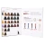 Factory Price hair color chart hair color swatch book chart in hair dye