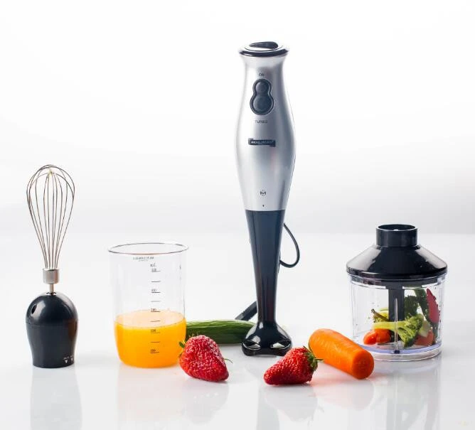 Factory price multi function home appliances hand blender mixer chopper baby food processor with stainless steel blade