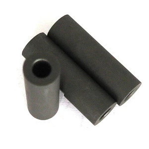 Factory price of graphite tube, molded machined tubes Graphite stirring rod