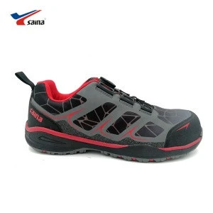 Factory Price Security Steel Toe Men Sport Safety Shoes with boa lacing system
