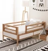 Factory Supplier 5 in 1 Wooden Crib  Baby Cot Children Bed with Coconut Fiber Mattress