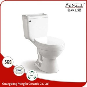Factory supply cheap water saving economic two piece toilet