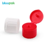 Factory supply high quality plastic bottle lid flip top cap closure 18 410 flip top cap