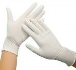 Factory supply XS-XL high quality disposable cheap price latex examination gloves TPE Guantes de examen medico