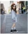 Import fall fashion loose one piece letter printed mesh girls&#x27; dresses kids clothes for girls from China
